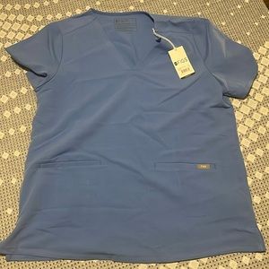 Figs Scrub Top! Ceil Blue! XL! NWT! Never worn!